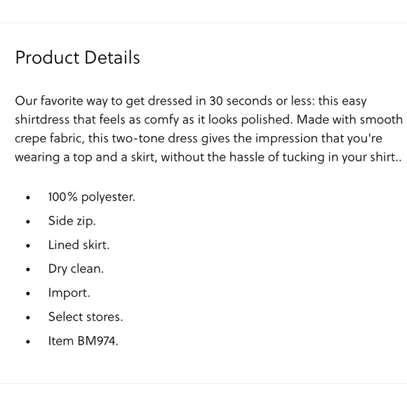 NWT J. Crew Button Front Crepe Shirtdress Sz 16. MSRP $228. - Picture 11 of 11